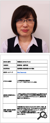 有限会社 ASYM(アシム)/経理担当 追野 和実様